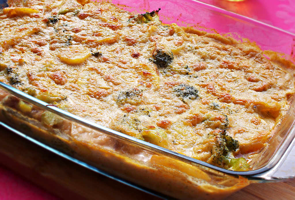 Kartoffel Brokkoli Gratin